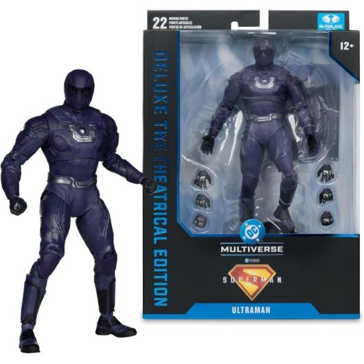 Figura Ultraman Superman Deluxe Theatrical Edition Dc Multiverse Articulada 18 Cms