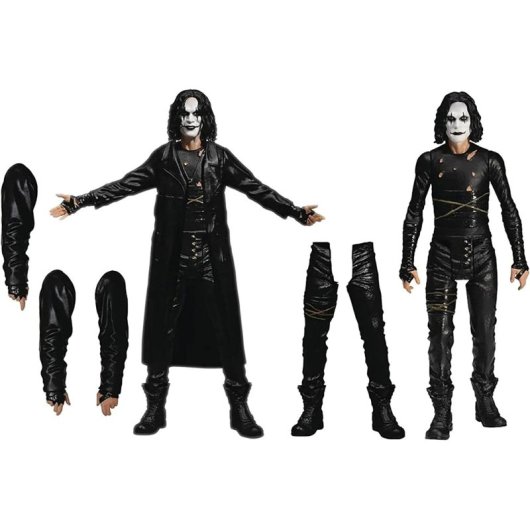 Pack 2 Figuras El Cuervo The Crow 9 Cms