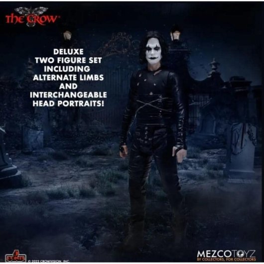 Pack 2 Figuras El Cuervo The Crow 9 Cms