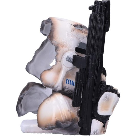 Figura Busto Stormtrooper Quemado Star Wars 23,5 Cms