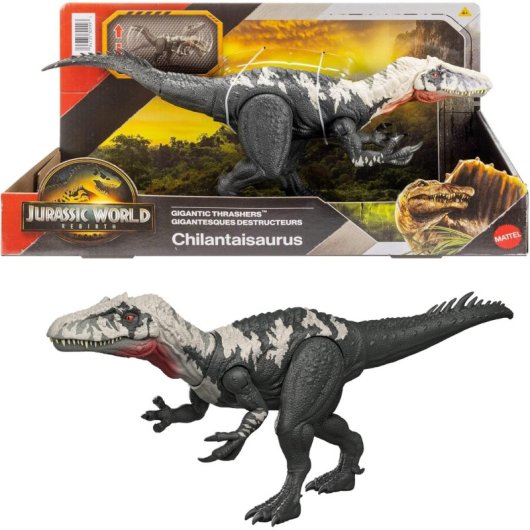 Figura Chilantaisaurus Jurassic World Rebirth Articulada 35 Cms