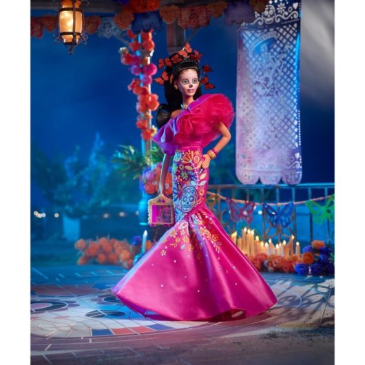 Figura Barbie Catrina Día De Los Muertos Signature Articulada 28 Cms