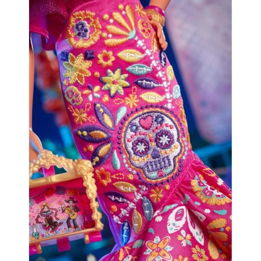 Figura Barbie Catrina Día De Los Muertos Signature Articulada 28 Cms
