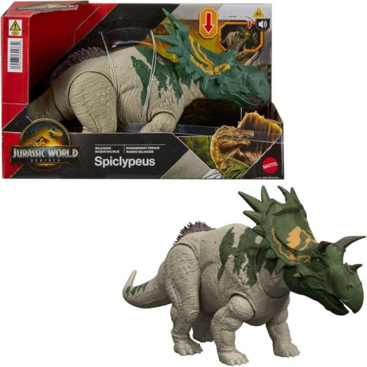 Figura Spiclypeus Con Sonido Jurassic World Rebirth Articulada 15 Cms