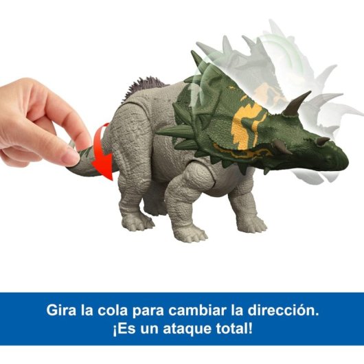 Figura Spiclypeus Con Sonido Jurassic World Rebirth Articulada 15 Cms