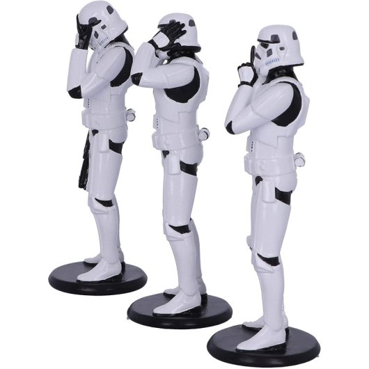 Figura Stormtrooper Nemesis Now Three Wise Star Wars 14 cm Resina