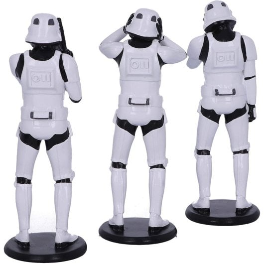 Figura Stormtrooper Nemesis Now Three Wise Star Wars 14 cm Resina