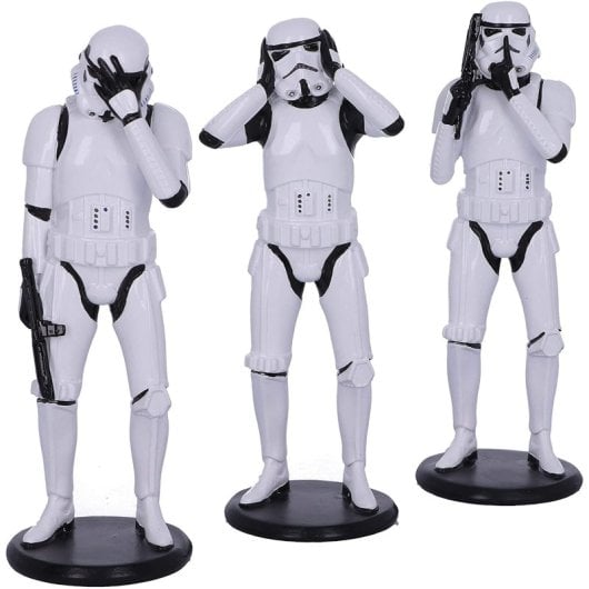 Figura Stormtrooper Nemesis Now Three Wise Star Wars 14 cm Resina