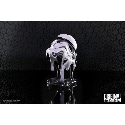 Figura Escultura Casco Stormtrooper Demasiado Caliente 23 Cms