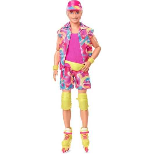 Actiefiguur Mattel Ken Skater Barbie Articulatie 13 cm Afneembare Skates