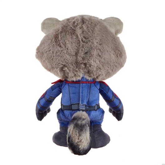 Peluche Rocket Raccoon Guardianes De La Galaxia Vol. 3 Marvel Con Voz Y Animatrónico