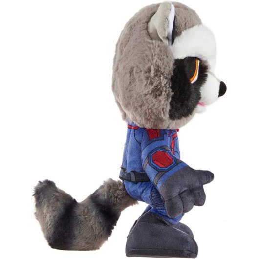 Peluche Rocket Raccoon Guardianes De La Galaxia Vol. 3 Marvel Con Voz Y Animatrónico