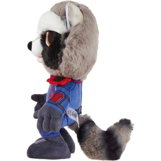 Peluche Rocket Raccoon Guardianes De La Galaxia Vol. 3 Marvel Con Voz Y Animatrónico