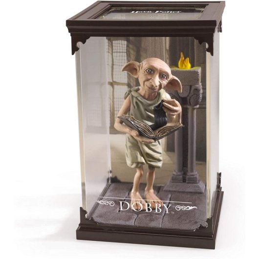 Figura Dobby Con Diorama Magical Creatures Harry Potter Estatua 19 Cms