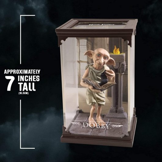 Figura Dobby Con Diorama Magical Creatures Harry Potter Estatua 19 Cms