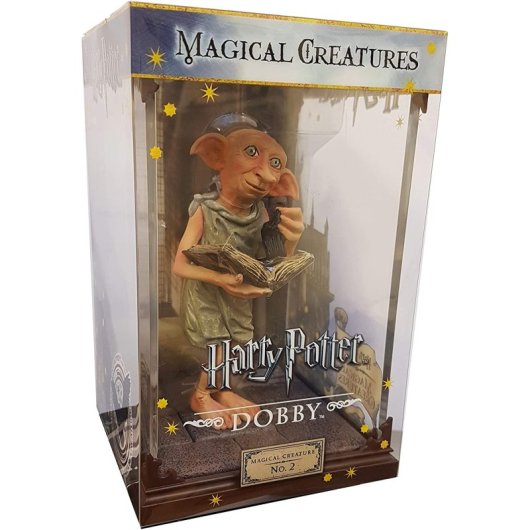 Figura Dobby Con Diorama Magical Creatures Harry Potter Estatua 19 Cms