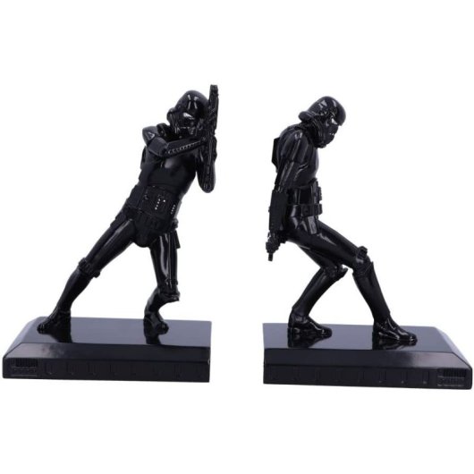Sujetalibros Black Stormtroopers Star Wars 19 Cms