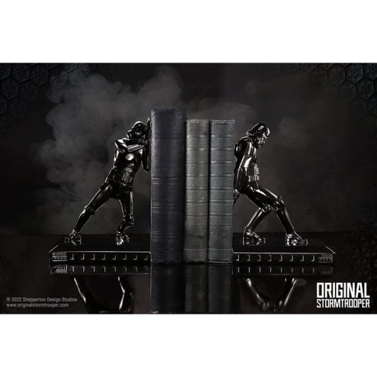 Sujetalibros Black Stormtroopers Star Wars 19 Cms