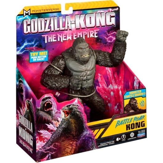 Figurine Kong Battle Roar Godzilla x Kong The New Empire Articulée 18 cm
