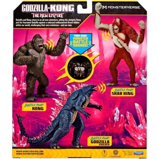 Figurine Kong Battle Roar Godzilla x Kong The New Empire Articulée 18 cm