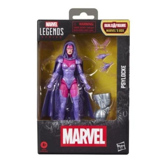Figura Psylocke Marvel Legends Articulada 15 Cms