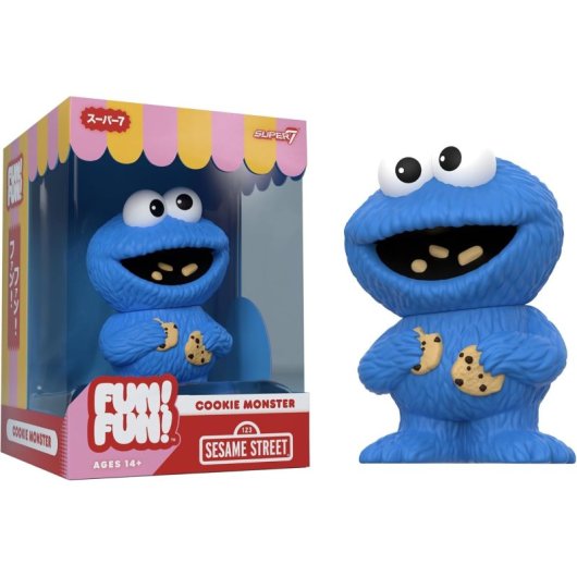 Figurine Cookie Monster Fun Fun Sesamstraat 13 cm
