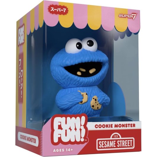 Figurine Cookie Monster Fun Fun Sesamstraat 13 cm