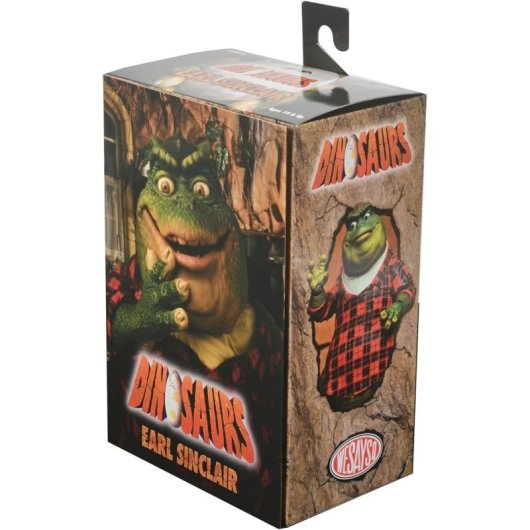 Figura Earl Sinclair Dinosaurios Articulada 18 Cms