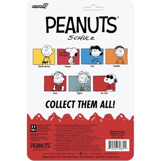 Figura Snoopy Joe Cool Peanuts 6 Cms