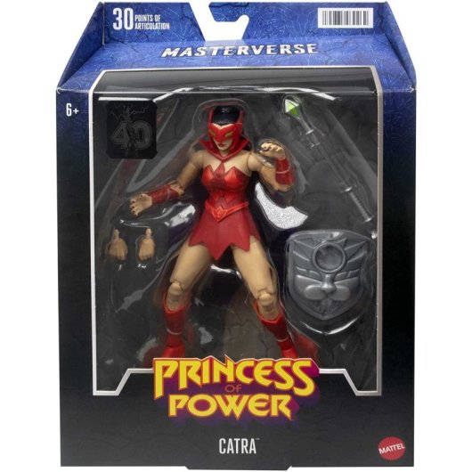 Figura Catra Princess Of Power Master Del Universo Masterverse Articulada 18 Cms