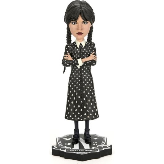 Figura Wednesday Head Knockers 21,5 Cms