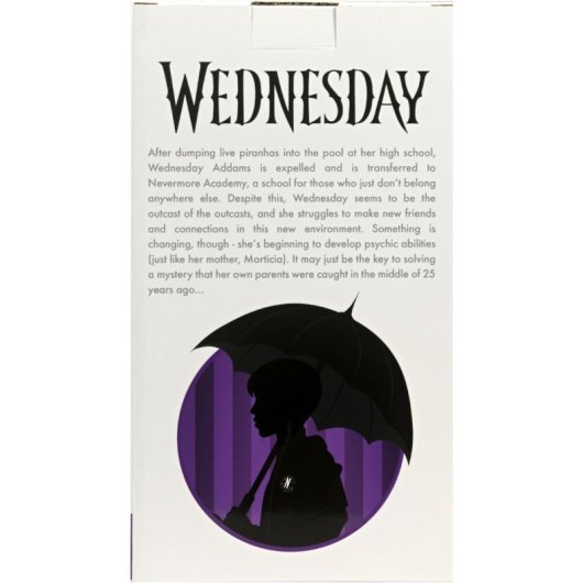 Figura Wednesday Head Knockers 21,5 Cms