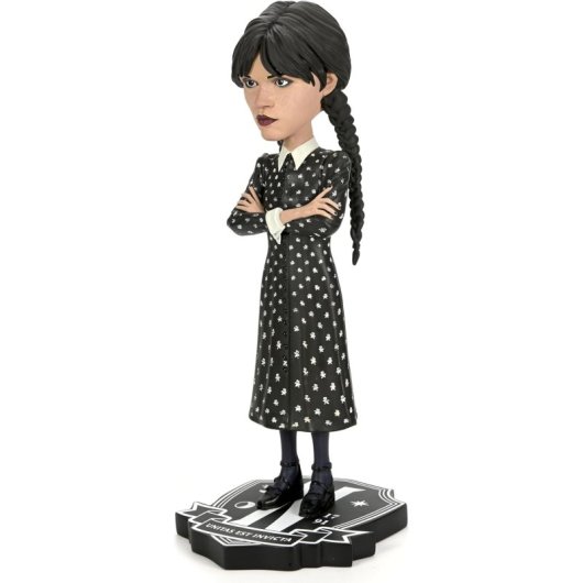 Figura Wednesday Head Knockers 21,5 Cms