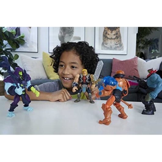 Figura Beast Man Deluxe He-man And The Masters Of The Universe Power Attack 14 Cms