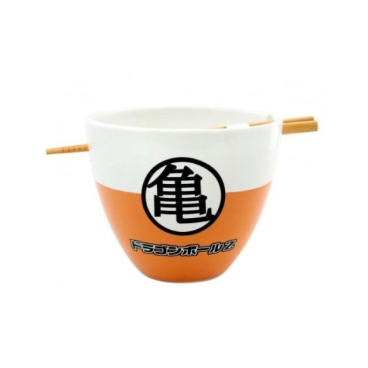Set Bol Para Ramen Con Palillos Maestro Roshi Dragon Ball Z 473 Mls