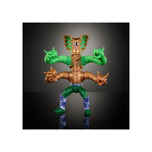 Figura King Hiss Tortles Of Grayskull Motu X Tmnt Articulada 14 Cms