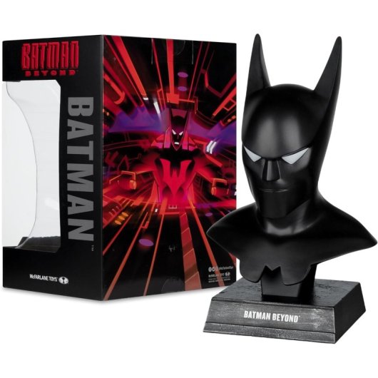 Réplica Busto Cowl Batman Beyond Dc Escala 1:3 18 Cms