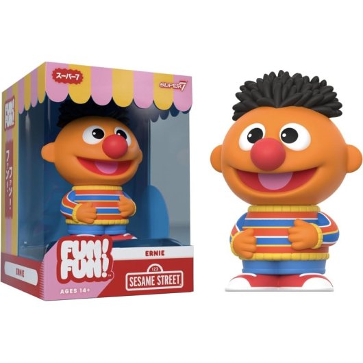 Figura Ernie Epi Fun Fun Barrio Sésamo 13 Cms