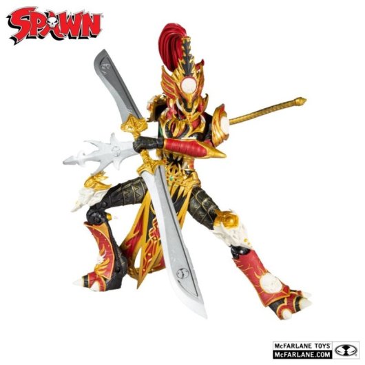 Figura Mandarin Spawn Deluxe Articulada 22 Cms