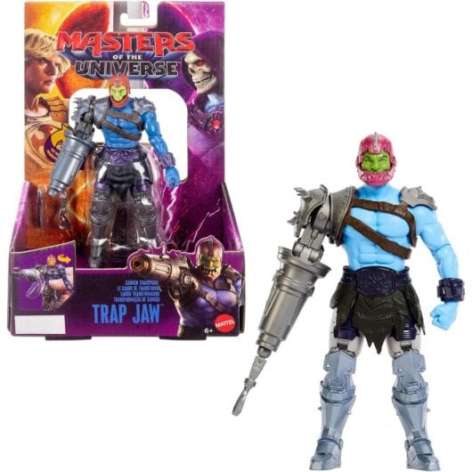 Figura Trap-jaw Masters Of The Universe 2026 Articulada 14 Cms