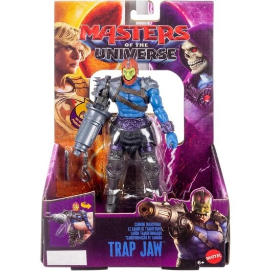 Figura Trap-jaw Masters Of The Universe 2026 Articulada 14 Cms