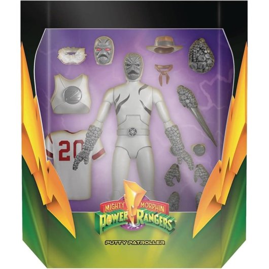 Figura Ultimate Putty Patroller Mighty Morphin Power Rangers Articulada 18 Cms