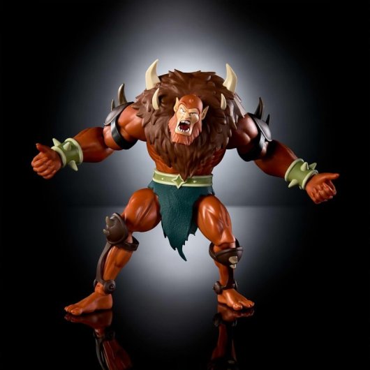 Figura Beast Man Cartoon Collection Masters Of The Universe Articulada 14 Cms