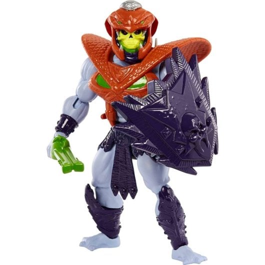 Figura Masters do Universo Snake Armor Skeletor Articulada 15 cm PVC