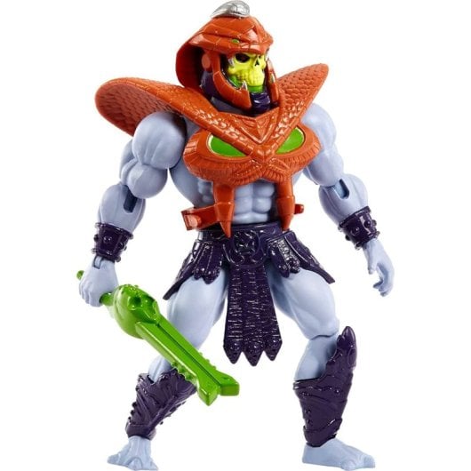 Figura Masters do Universo Snake Armor Skeletor Articulada 15 cm PVC