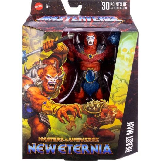 Figuur Beast Man Masterverse Masters of the Universe beweegbaar 19 cm