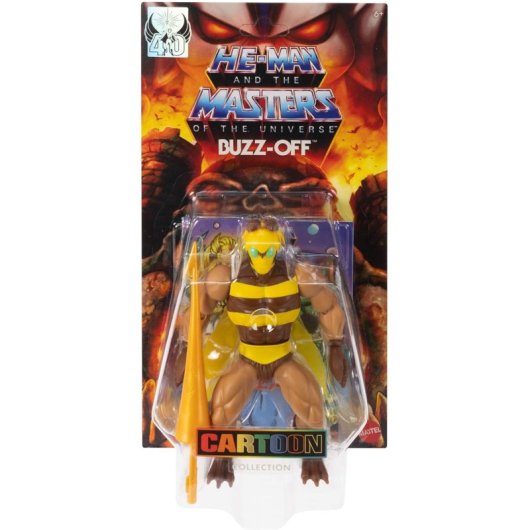Figura Buzz-off He-man And The Masters Of The Universe Cartoon Collection Articulada 14 Cms