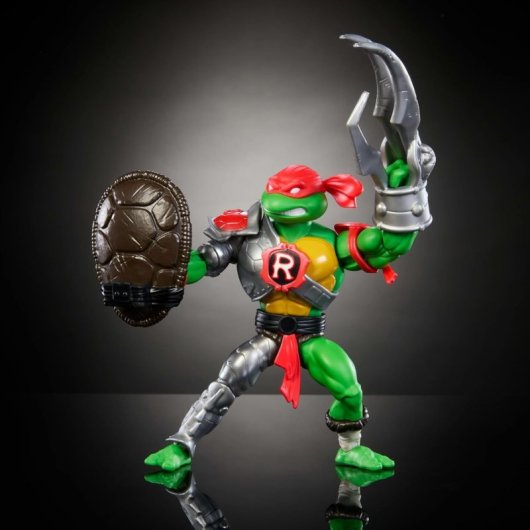 Figura Raphael Motu X Tmnt Turtles Of Grayskull Masters Of The Universe Teenage Mutant Ninja Turtles Articulada 14 Cms