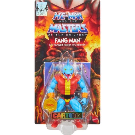Figura Fang Man Masters Of The Universe Cartoon Collection Articulada 14 Cms