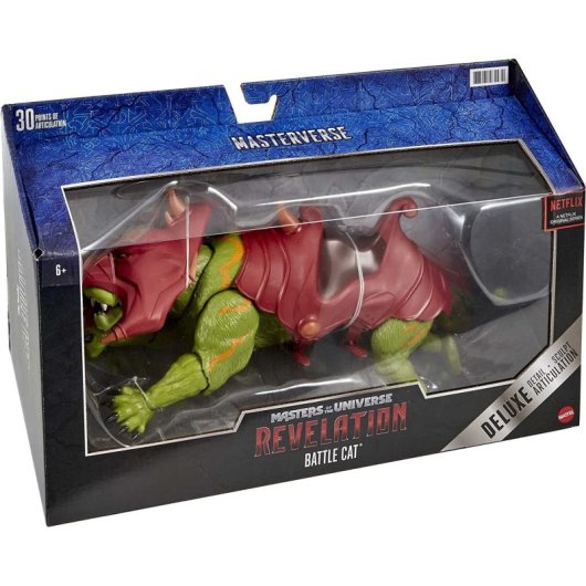 Figura Battle Cat Masters Del Universo Articulada 27 Cms